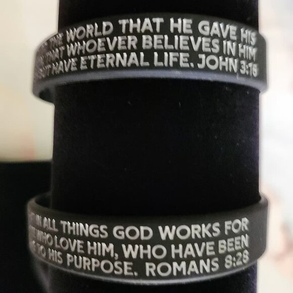 Christian Wristband Inspirational Scripture Bracelets For Men And Women - Picture 4 of 4